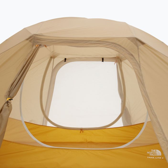 The North Face Trail Lite 4 person trekking tent khaki stone/arrowwood yellow 4