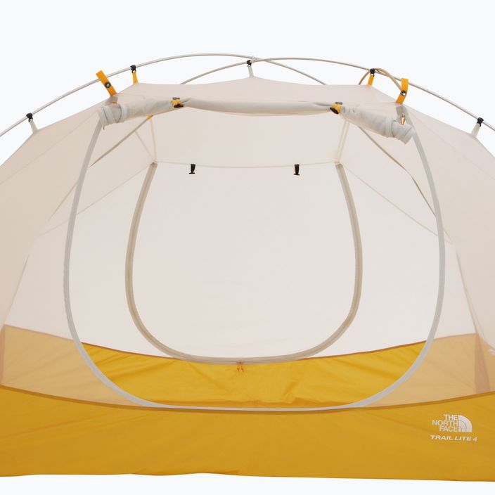 The North Face Trail Lite 4 person trekking tent khaki stone/arrowwood yellow 8