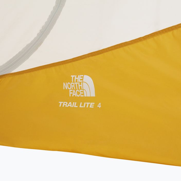 The North Face Trail Lite 4 person trekking tent khaki stone/arrowwood yellow 9