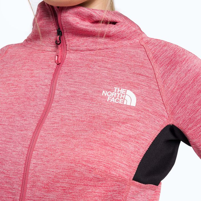 Women's trekking sweatshirt The North Face AO Midlayer Full Zip pink NF0A5IFI6Q31 7