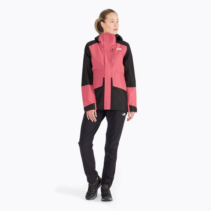 Women's rain jacket The North Face Dryzzle All Weather JKT Futurelight pink NF0A5IHL4G61 9
