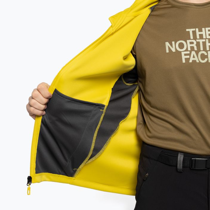 Men's trekking sweatshirt The North Face AO Midlayer FZ yellow NF0A5IMFW8B1 8