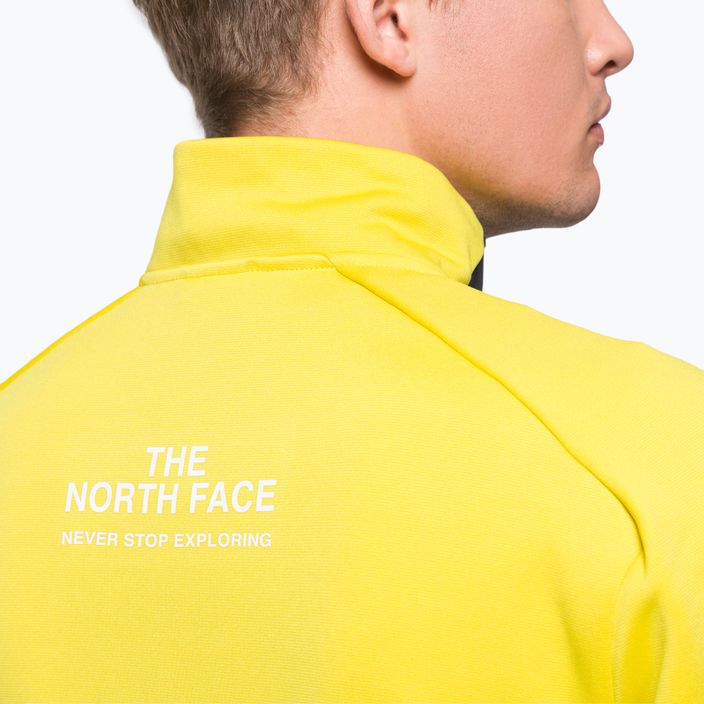 Men's fleece sweatshirt The North Face MA 1/4 Zip yellow NF0A5IESY7C1 6