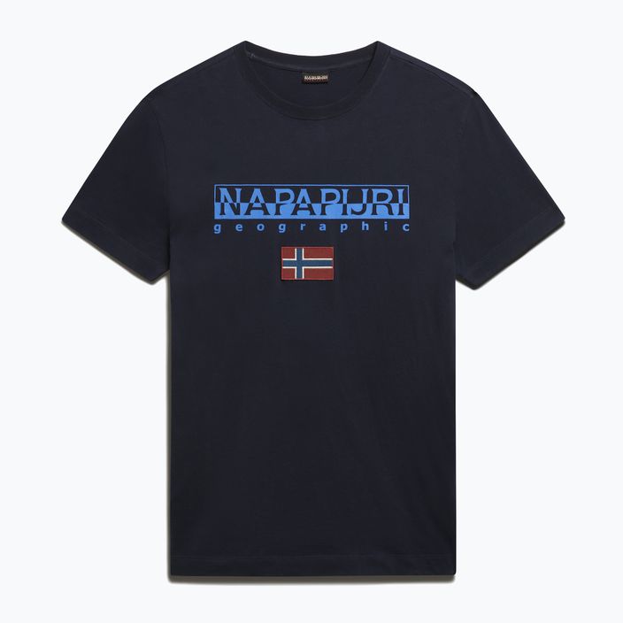 Men's Napapijri NP0A4GDQ azul T-shirt 4