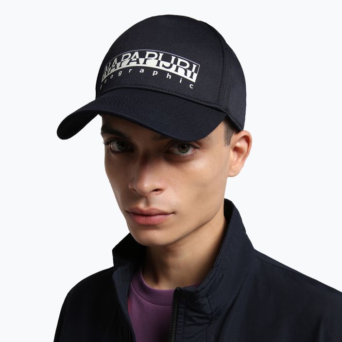 Napapijri F-Box blu marine baseball cap 3