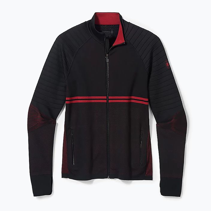 Men's Smartwool Intraknit Merino Tech Full Zip thermal sweatshirt black SW016671001 4