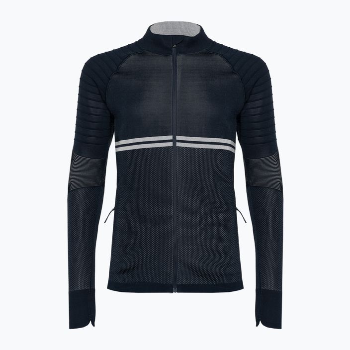 Men's Smartwool Intraknit Merino Tech Full Zip thermal sweatshirt navy blue SW016671092 4