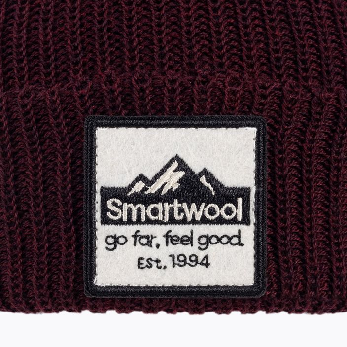 Smartwool Patch maroon winter beanie SW011493K40 4