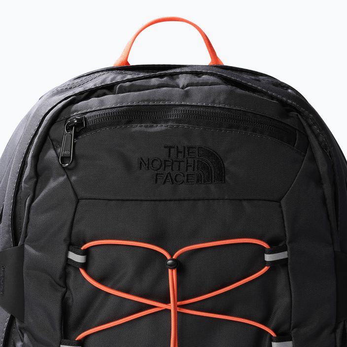The North Face Borealis Classic 29 l hiking backpack asphalt grey/retro orange 3