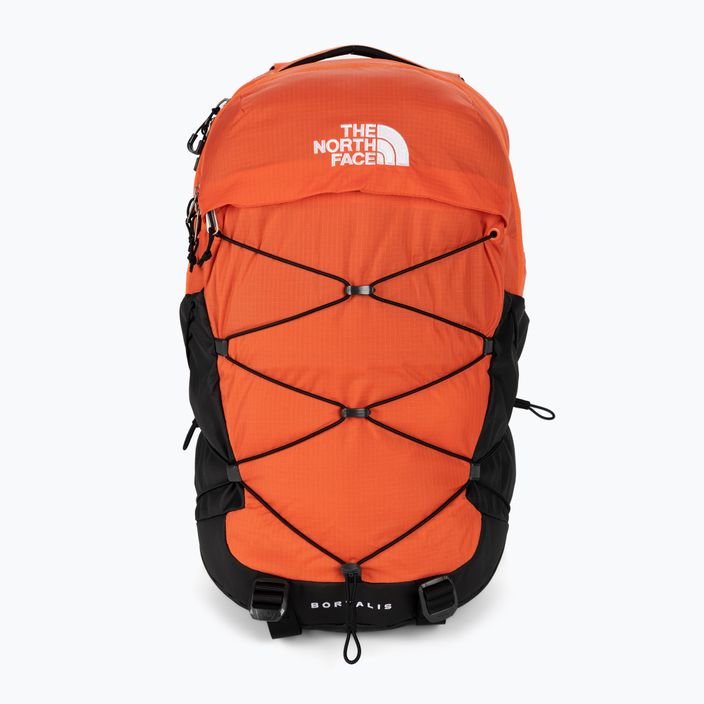 The North Face Borealis hiking backpack orange and black NF0A52SEZV11
