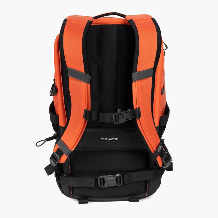 The North Face Borealis hiking backpack orange and black NF0A52SEZV11 3