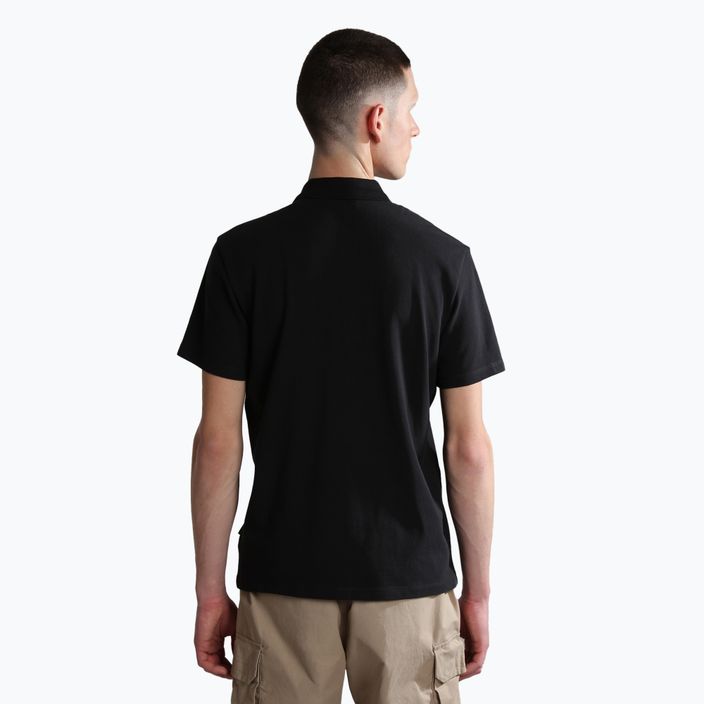 Men's polo shirt Napapijri Ealis black 3