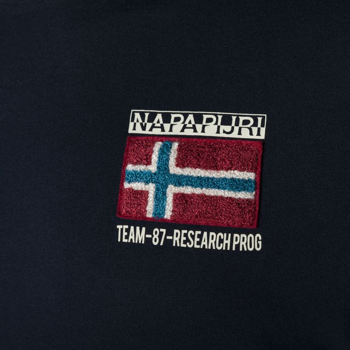 Men's Napapijri NP0A4GBR azul T-shirt 6