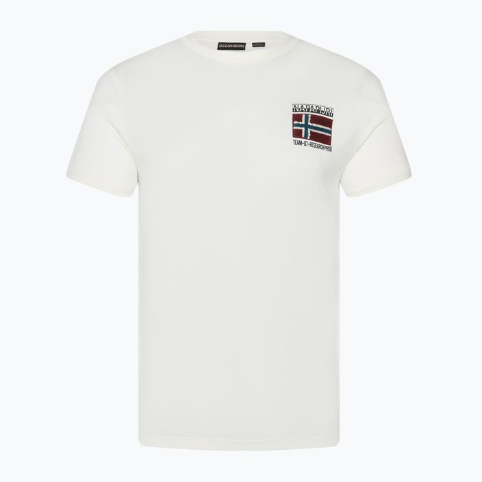 Men's Napapijri NP0A4GBR blanco t-shirt 4