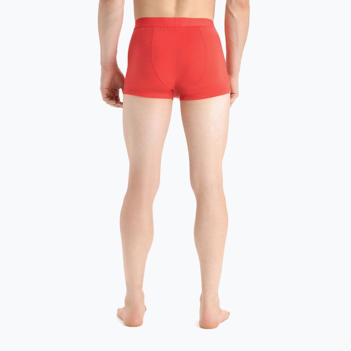 Men's thermal boxer shorts icebreaker Anatomica Cool-Lite red 105223 5