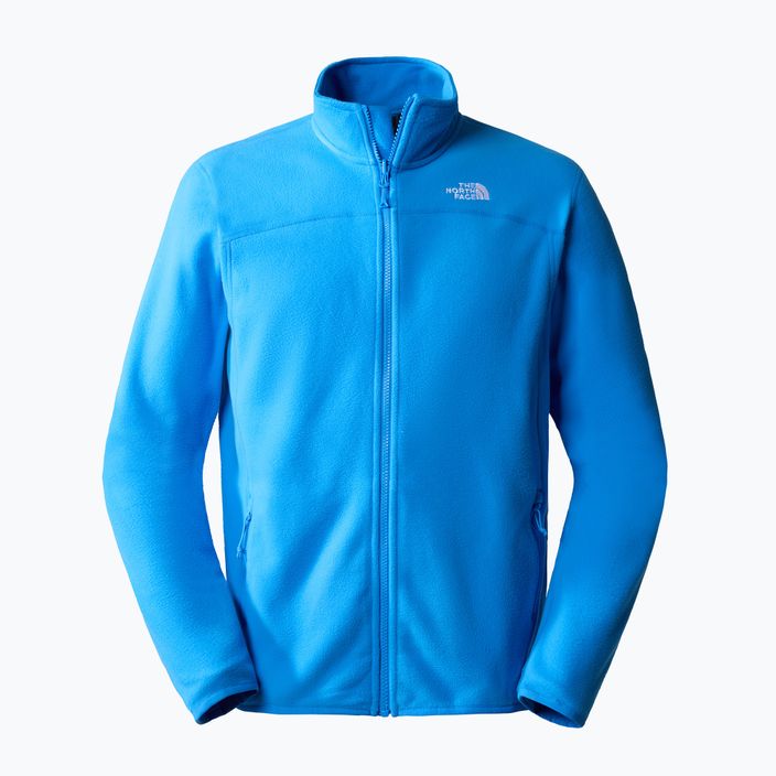 Men's fleece sweatshirt The North Face 100 Glacier FZ blue NF0A5IHQLV61