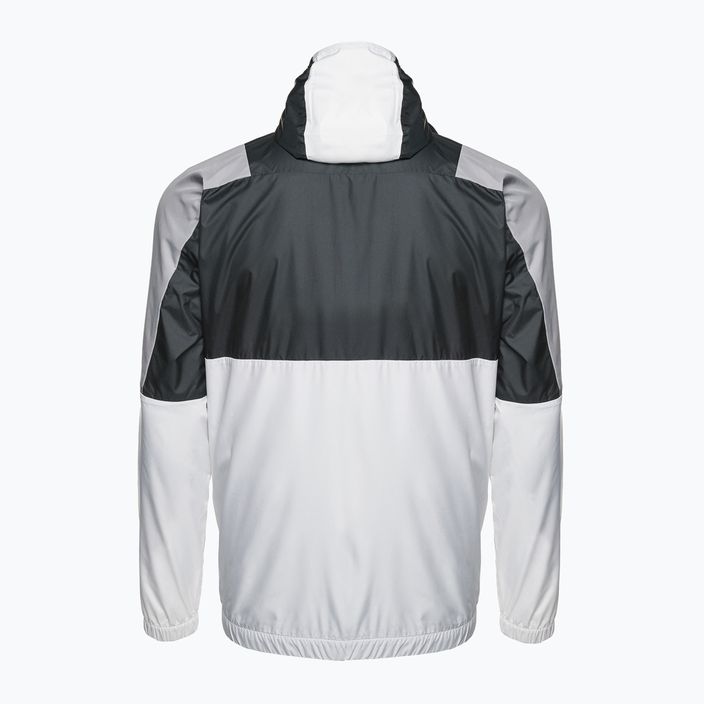 Men's wind jacket The North Face MA Wind Full Zip white, black and grey NF0A823XIKB1 2