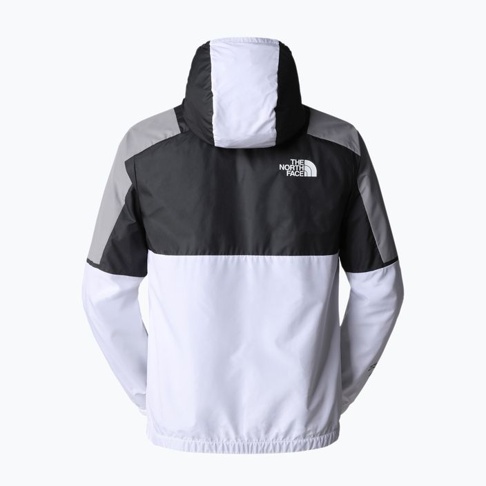 Men's wind jacket The North Face MA Wind Full Zip white, black and grey NF0A823XIKB1 7