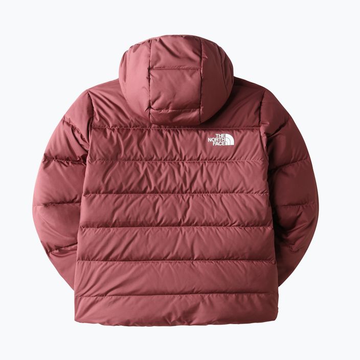 Children's down jacket The North Face Printed Revrs North Down Hooded pink NF0A7WOY6R41 2