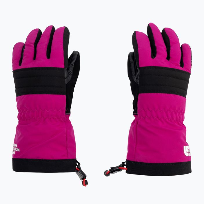 Children's ski glove The North Face Montana Ski pink and black NF0A7RHCND51 2