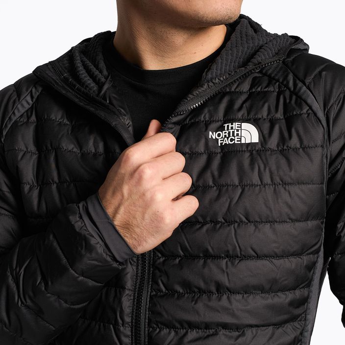 Men's The North Face Insulation Hybrid jacket black/asphalt grey 4