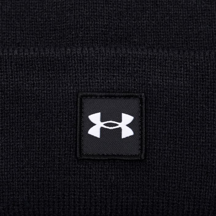 Men's Under Armour Halftime Cuff black/white cap 4