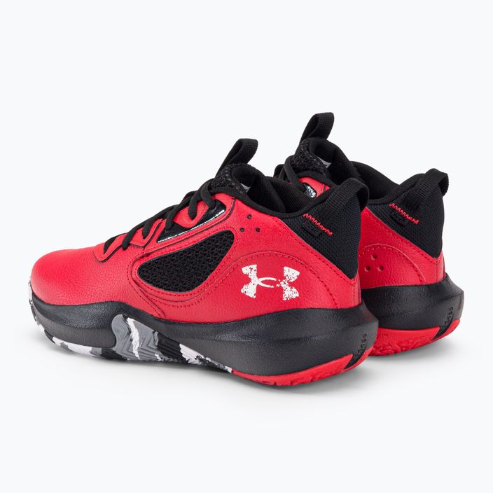 Under Armour GS Lockdown 6 children's basketball shoes red 3025617 3