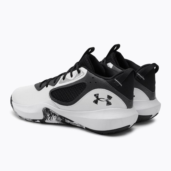 Under Armour Lockdown 6 men's basketball shoes white and grey 3025616-101 3