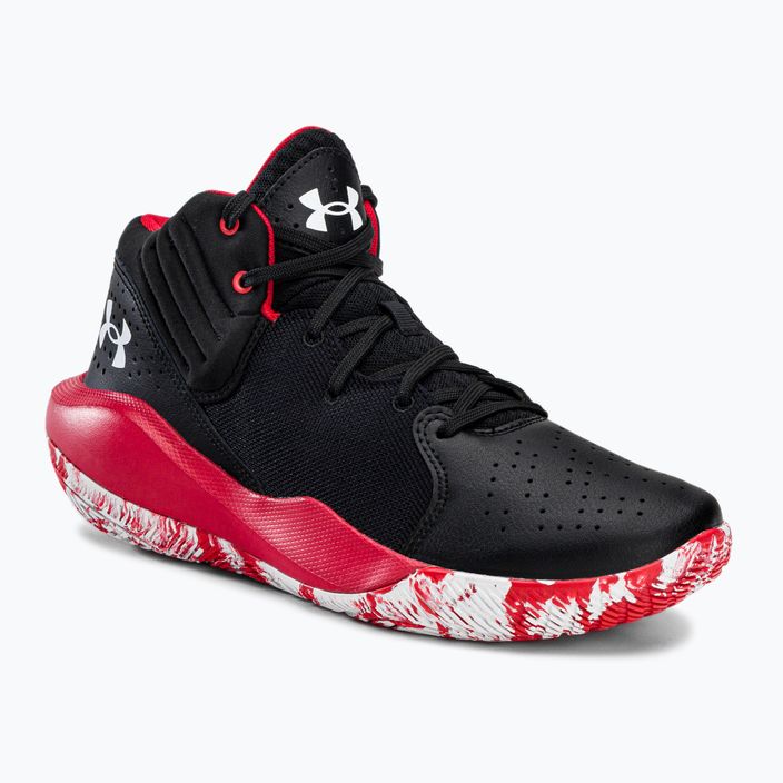 Under Armour men's basketball shoes Jet '21 002 black/red 3024260-002