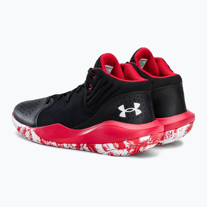 Under Armour men's basketball shoes Jet '21 002 black/red 3024260-002 3
