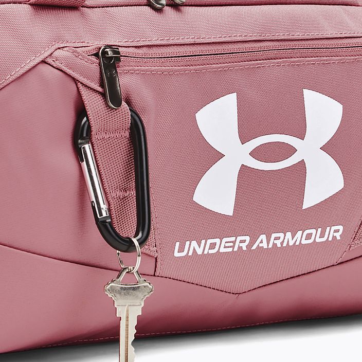 Under Armour Undeniable 5.0 Duffle XXS 18 l pink elixir/white travel bag 3