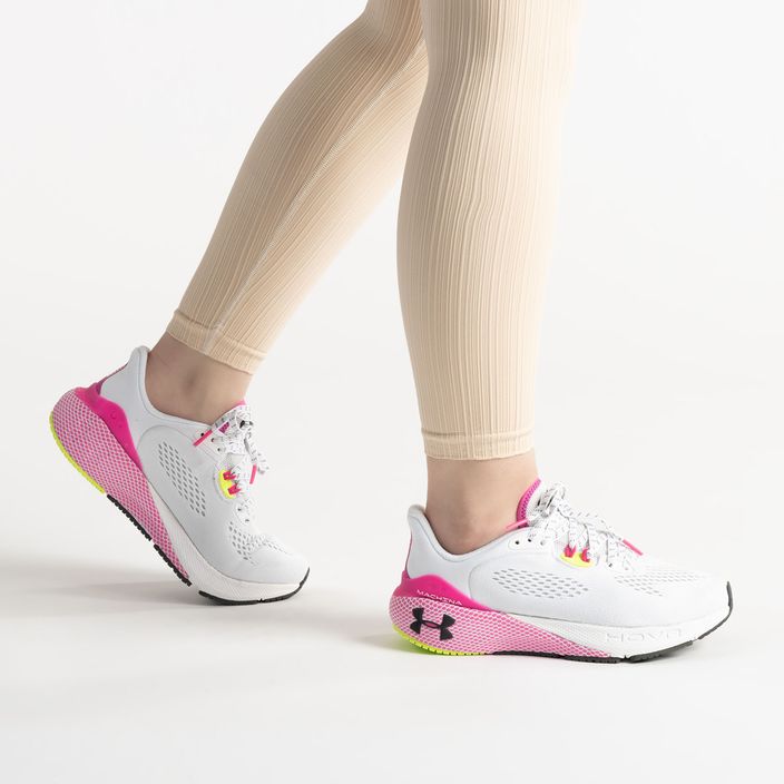 Under Armour women's running shoes W Hovr Machina 3 white and pink 3024907 14