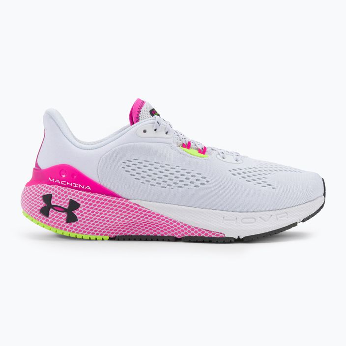 Under Armour women's running shoes W Hovr Machina 3 white and pink 3024907 2