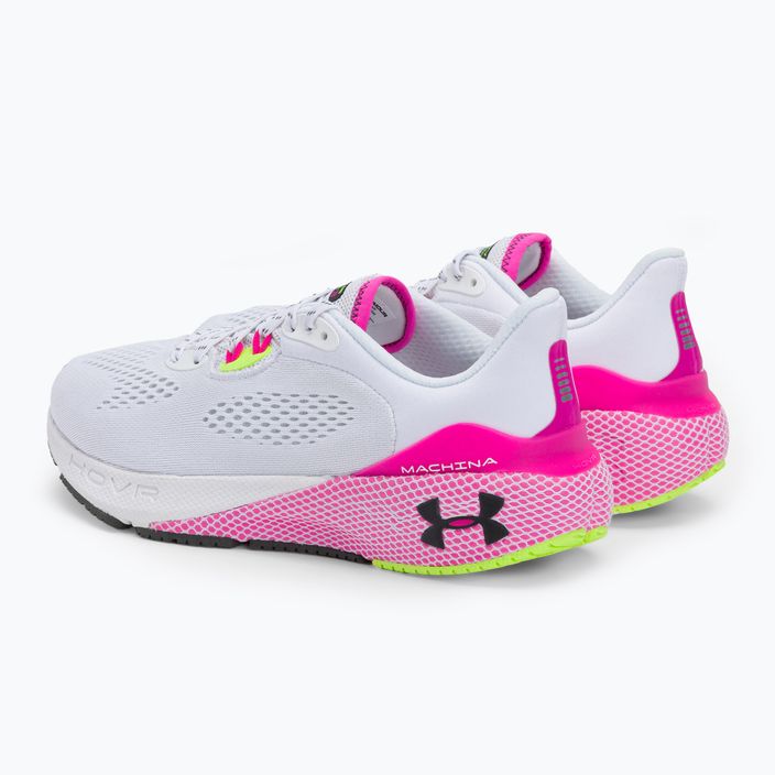 Under Armour women's running shoes W Hovr Machina 3 white and pink 3024907 3