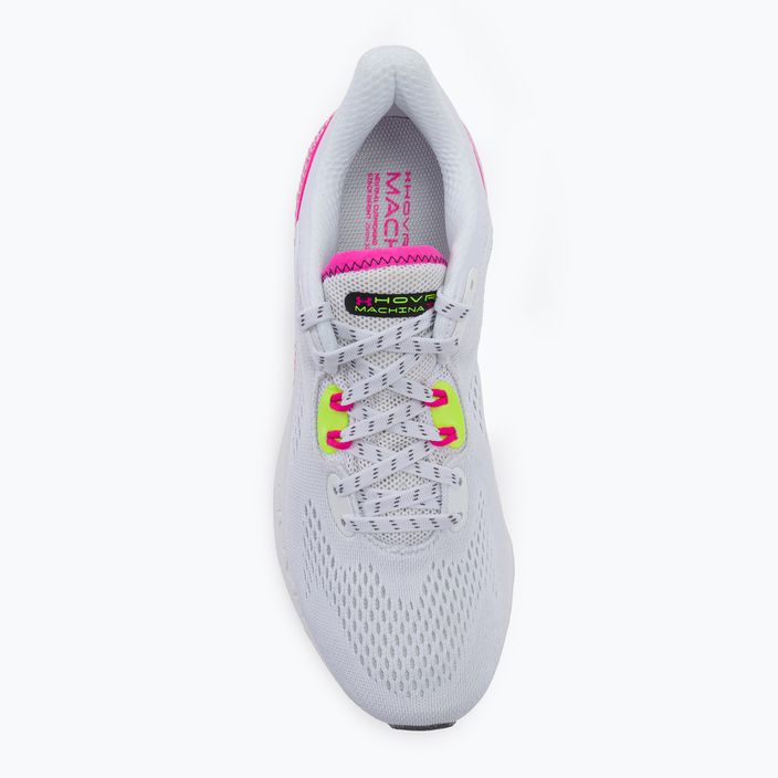 Under Armour women's running shoes W Hovr Machina 3 white and pink 3024907 6