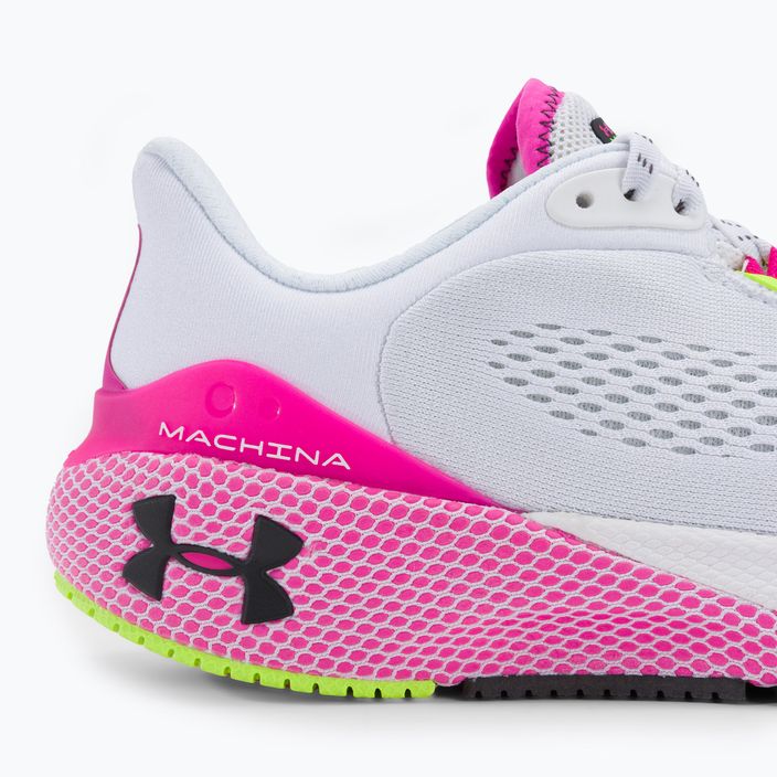 Under Armour women's running shoes W Hovr Machina 3 white and pink 3024907 8
