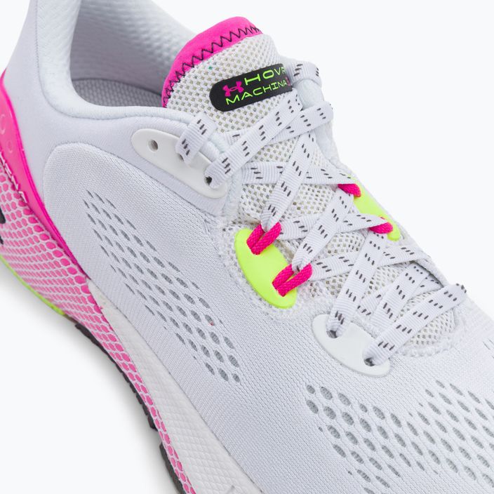 Under Armour women's running shoes W Hovr Machina 3 white and pink 3024907 9