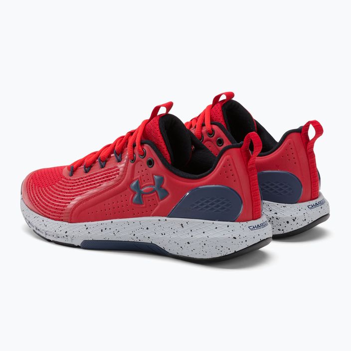 Under Armour Charged Commit Tr 3 men's training shoes red 3023703 3