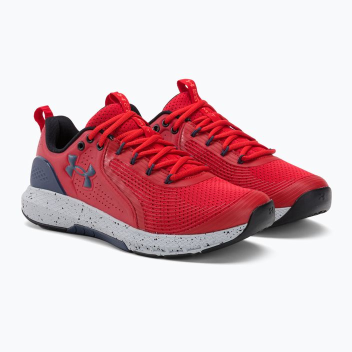 Under Armour Charged Commit Tr 3 men's training shoes red 3023703 4