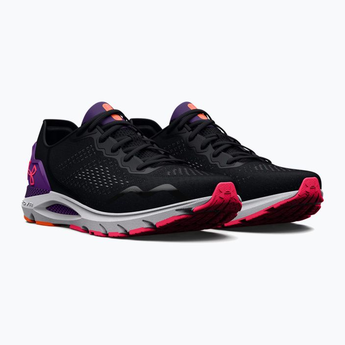 Under Armour women's running shoes Hovr Sonic 6 black / galaxy purple / pink shock 3026128 11
