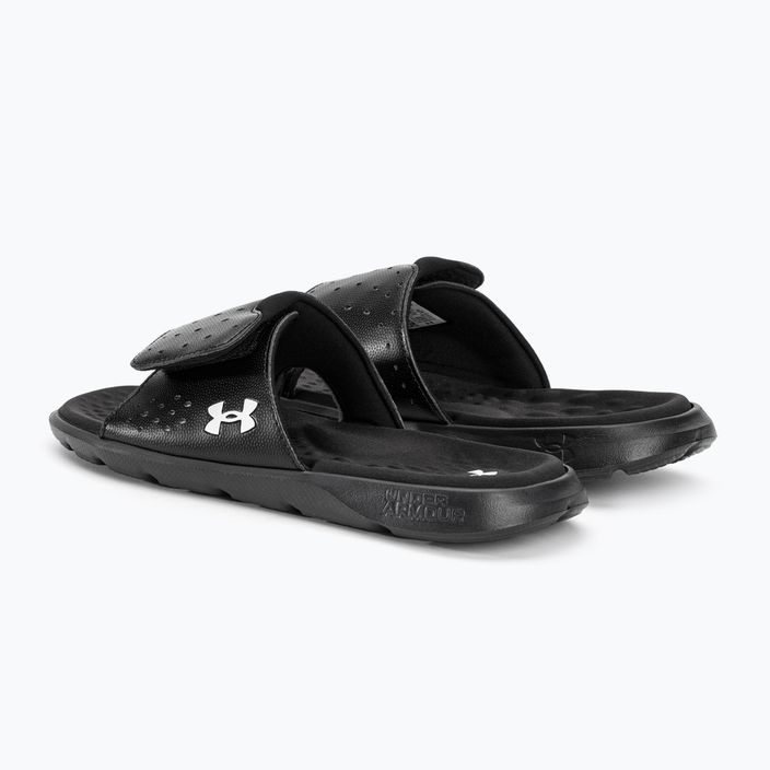 Under Armour Ignite 7 SL women's slides black/black/white 3