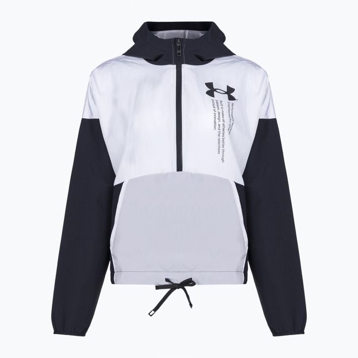 Under Armour Woven Graphic women's training jacket black and white 1377550