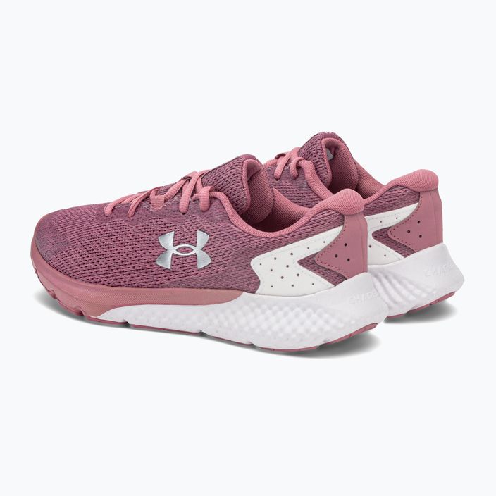Under Armour women's running shoes W Charged Rogue 3 Knit pink 3026147 3