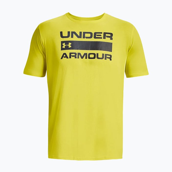 Men's Under Armour Team Issue Wordmark t-shirt starfruit/black 5
