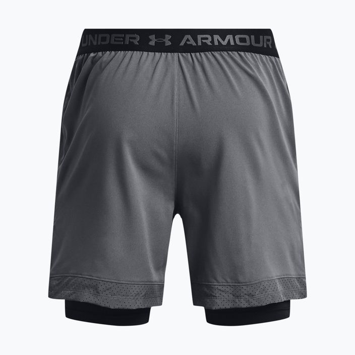 Under Armour Vanish Woven 2in1 grey men's training shorts 1373764 2