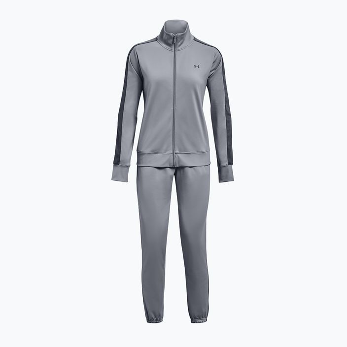 Under Armour women's tracksuit Tricot steel/pitch grey/black 5