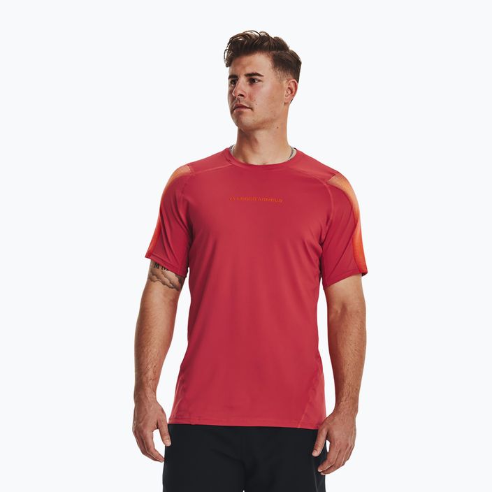 Under Armour men's training T-shirt HG Armour Nov Fitted red 1377160 3