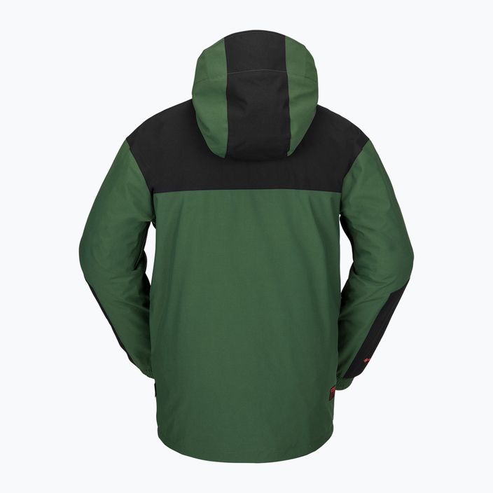Men's Volcom Longo Gore-Tex snowboard jacket green G0652306 8