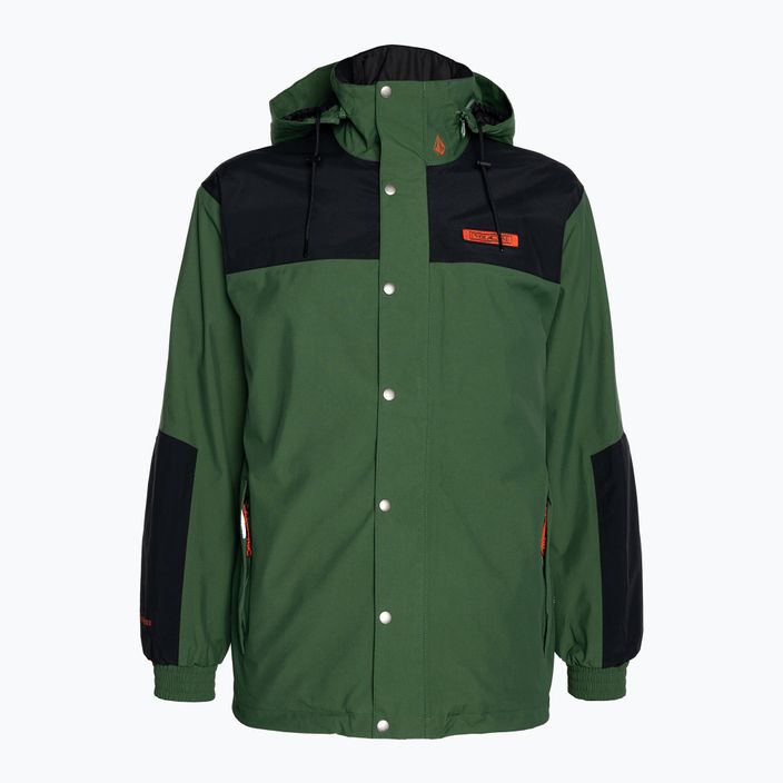 Men's Volcom Longo Gore-Tex snowboard jacket green G0652306