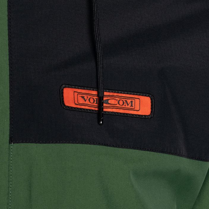 Men's Volcom Longo Gore-Tex snowboard jacket green G0652306 3